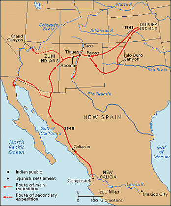 Francisco Vasquez de Coronado: In search of the 7 cities of Cibola