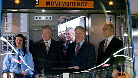 Événements Canadian#3: inauguration du métro de Laval