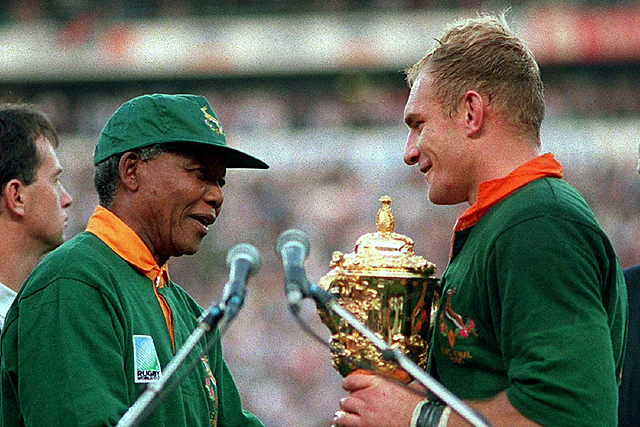 Événements sportifs#1 :coupe du monde de rugby remportée par l’afrique du sud(Nelson Mandela)(intoxication alimentaire)