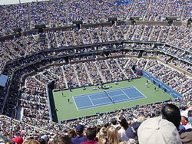 Arthur Ashe Stadium is named