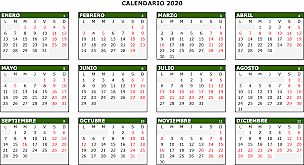 Calendario urgente
