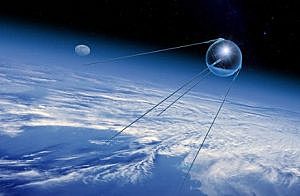 Εκτόξευση πρώτου δορυφόρου