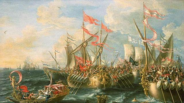 La batalla d'Actium