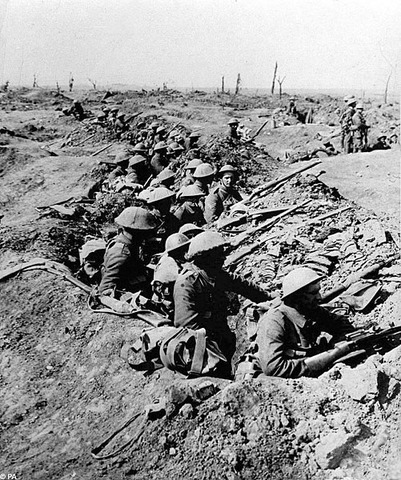 British forces lose 20,000 men in a single day at the battle of Somme