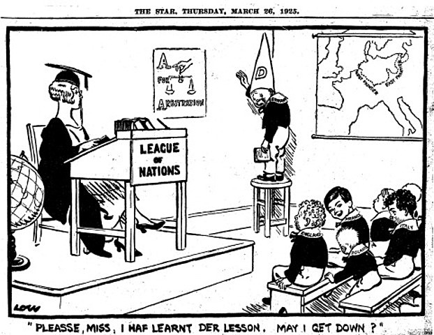 Germany joins League of Nations.