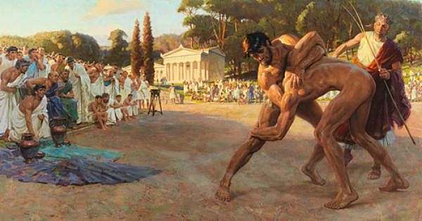 Sports in the Olympic games.