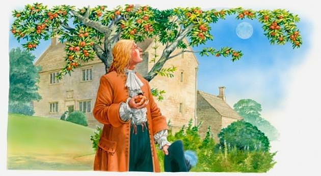 Isaac Newton es ordenado sir