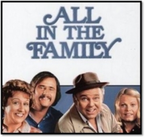 Series premiere of "All in the Family"