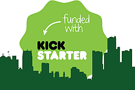 "El apoyo de Kickstarter"