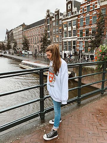 I traveled to Holland for my birthday.