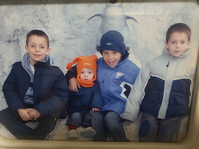 Excursion with my cousins to the snow