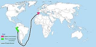 Francisco Pizarro sailed for