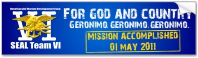 Usama Bin Laden is killed