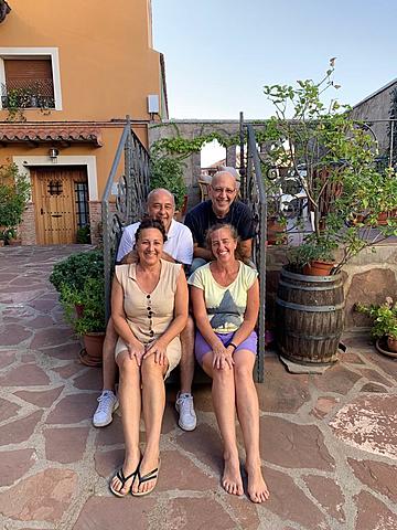 My grandmother meets all her children