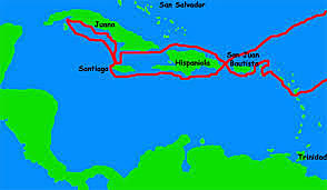 Christopher Columbus- sailed for Spain