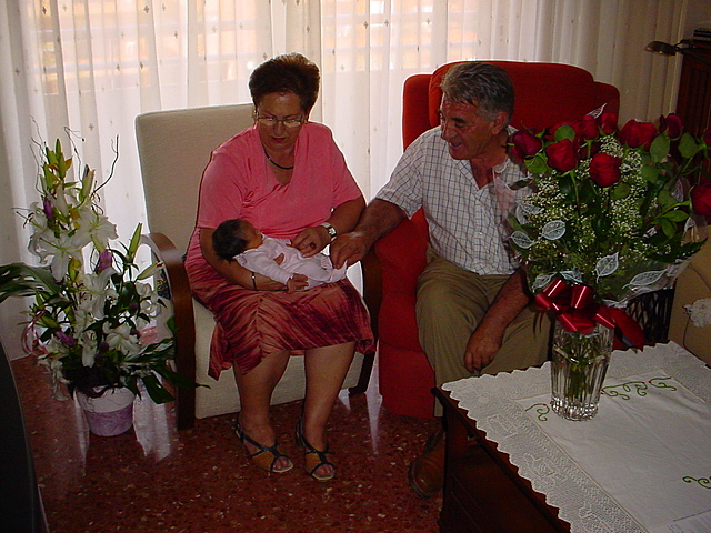 My grandparents got married