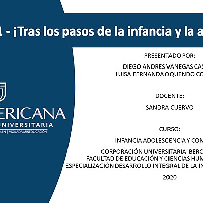 Timeline: Actividad 1 - ¡Tras los pasos de la infancia y la adolescencia!