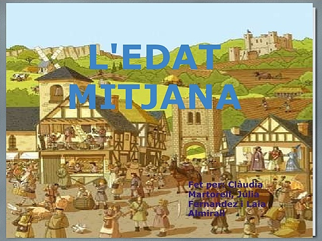 Edat Mitjana