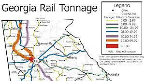 ATL had 40 railroad lines