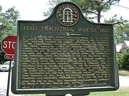 Fort Peachtree was built