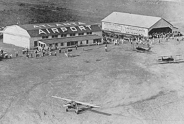 Candler Field opened as first airport.