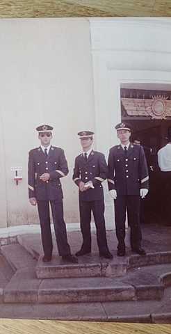 My father become sergeant