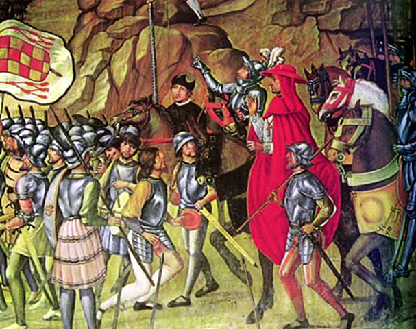 Llegada de Nuño Beltrán a Tzintzuntzan