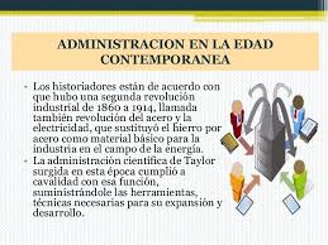 La época contemporánea de la administración pública