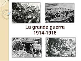 Prima guerra mondiale