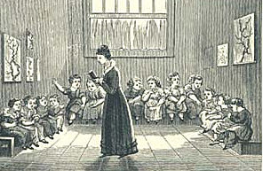 Women started teaching