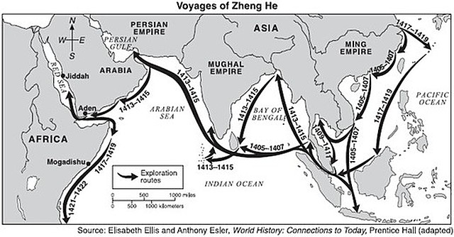 End of Zheng He's voyages