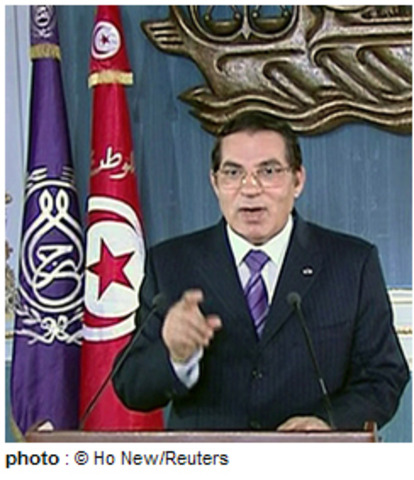 Ben Ali : "Je vous ai compris"