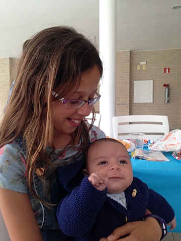 when my cousin was born