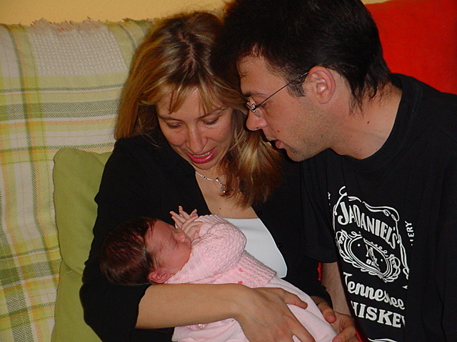 when my sister was born