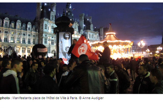 Scènes de liesse en France