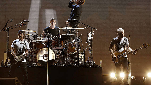 when my father went to a U2 concert