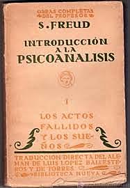 (Psi) Se publica “Introduccion al psicoanalisis”