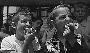 First Hot Dog in America