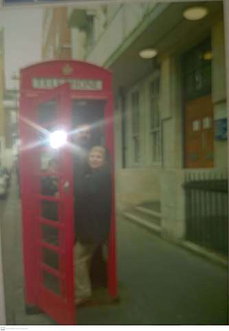 The travel to London of y parents