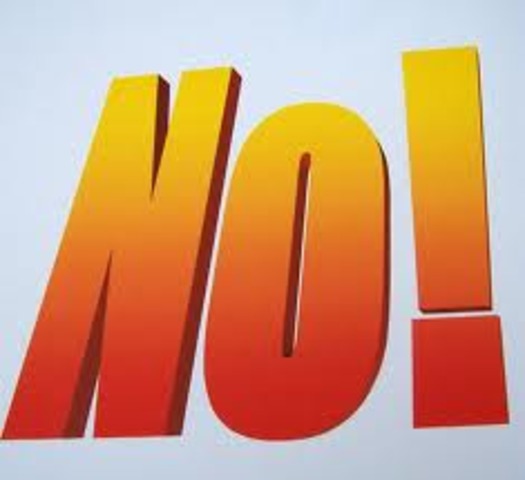 I started being stubborn a.k.a. i started saying NO!