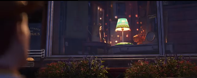 Climax 2 Woody sees Bo Peeps lamp