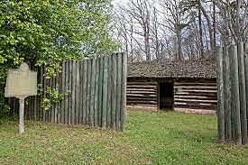 Fort Peachtree was built