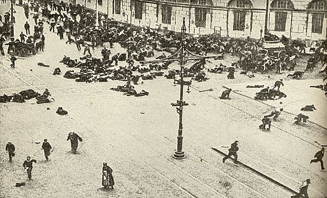 Protesters armed demonstrations