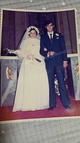 My grandparents get married