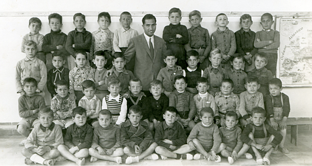 My great grandfather as a teacher
