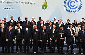 Conférence de Paris puis signature de l'accord de Paris sur le climat