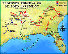 Hernando de Soto Sailed for Spain