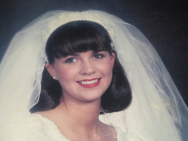 Here comes the bride!