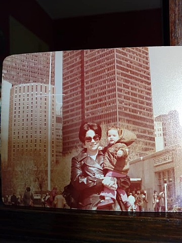 My grandma went to USA