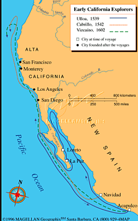 Jaun Cabrillo Sailed for Spain